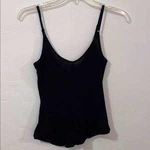 Basic Urban Outfitters Black Tank top